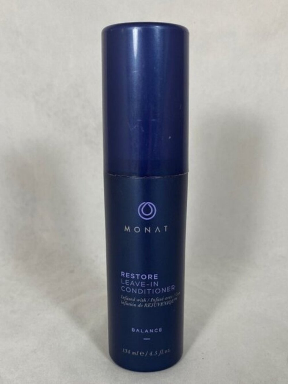 Monat Restore Leave In Conditioner Anti-Frizz Damaged Dry Hair Rejuvenate 4.5 oz